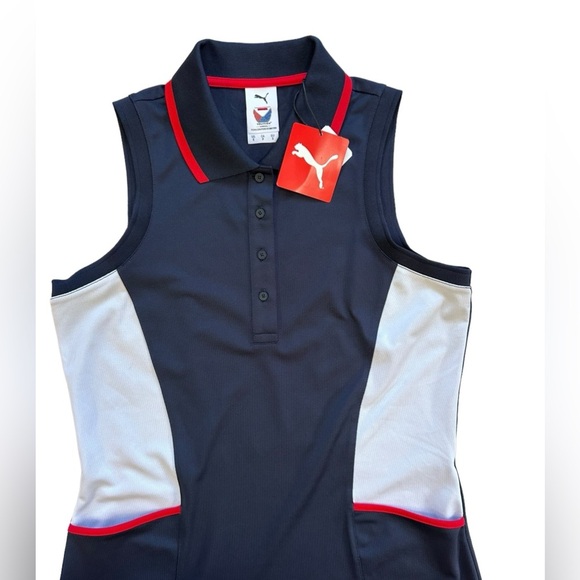 PUMA Womens Volition Beaufort Core Sleeveless Golf Dress Size Small - Picture 5 of 10